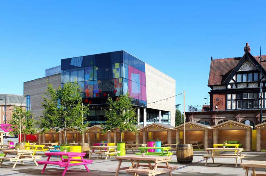 Market Place outside dining